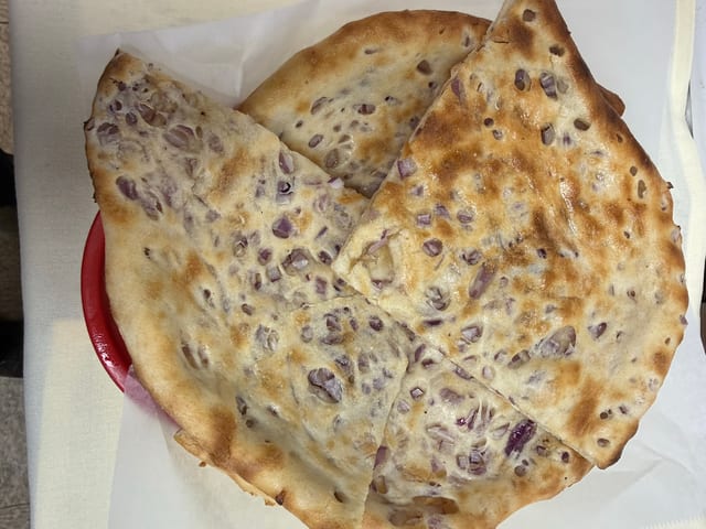 Onion Kulcha.